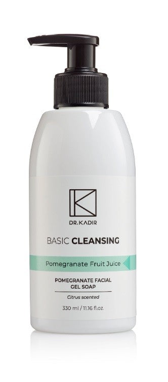 Dr. Kadir Basic Cleansing Pomegranate Facial Gel Soap 330ml / 11.1fl.oz