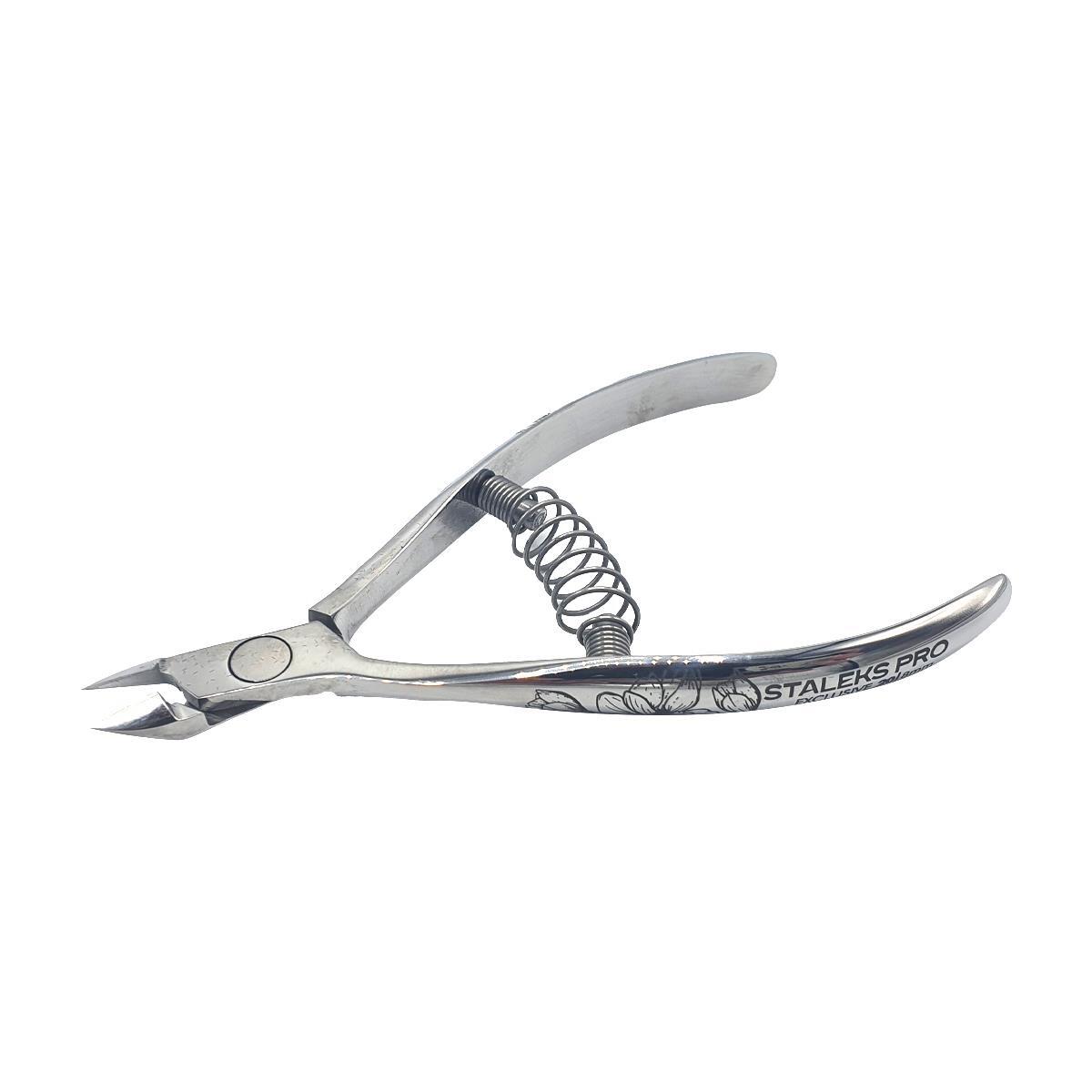 Staleks Pro Exclusive Professional Cuticle Nippers 20 5 mm Magnolia NX-20-5m