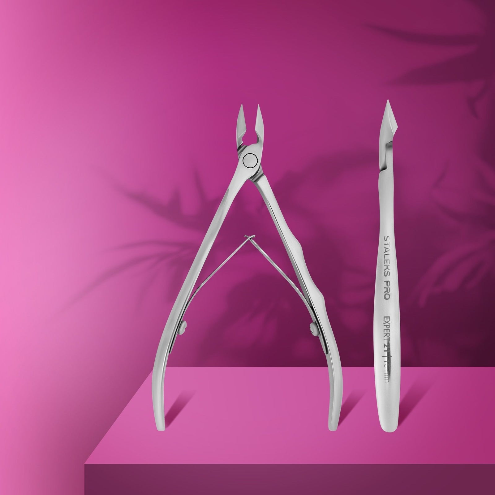 Staleks Pro EXPERT Professional Cuticle Manicure Nippers 21 10 mm NE-21-10