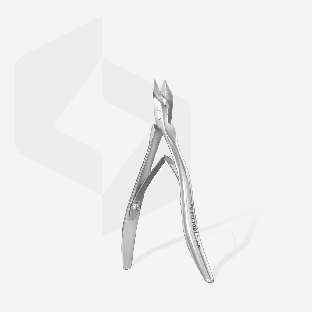 Staleks Pro EXPERT Professional Cuticle Manicure Nippers 100 7 mm NE-100-7