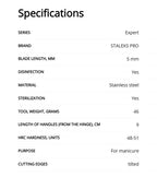 Staleks Pro EXPERT Professional Cuticle Manicure Nippers 90 5 mm NE-90-5