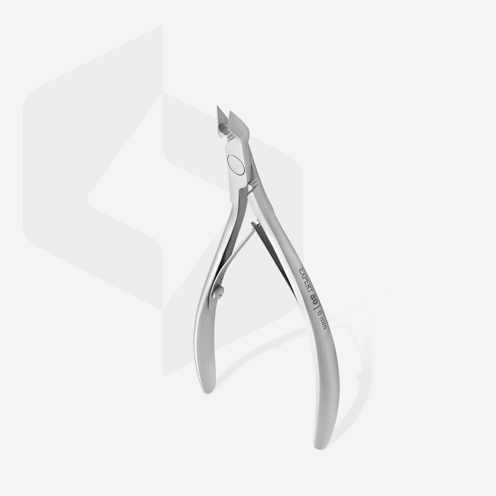 Staleks Pro EXPERT Professional Cuticle Manicure Nippers 80 6 mm NE-80-6